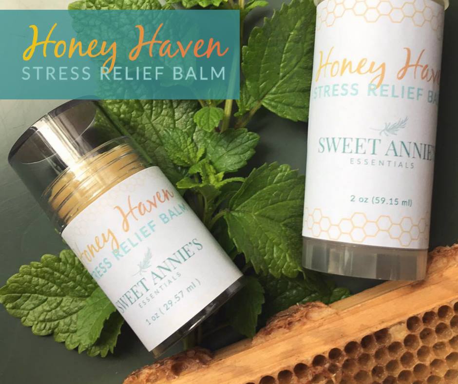 Honey Haven Stress Relief Balm - 2 oz stick