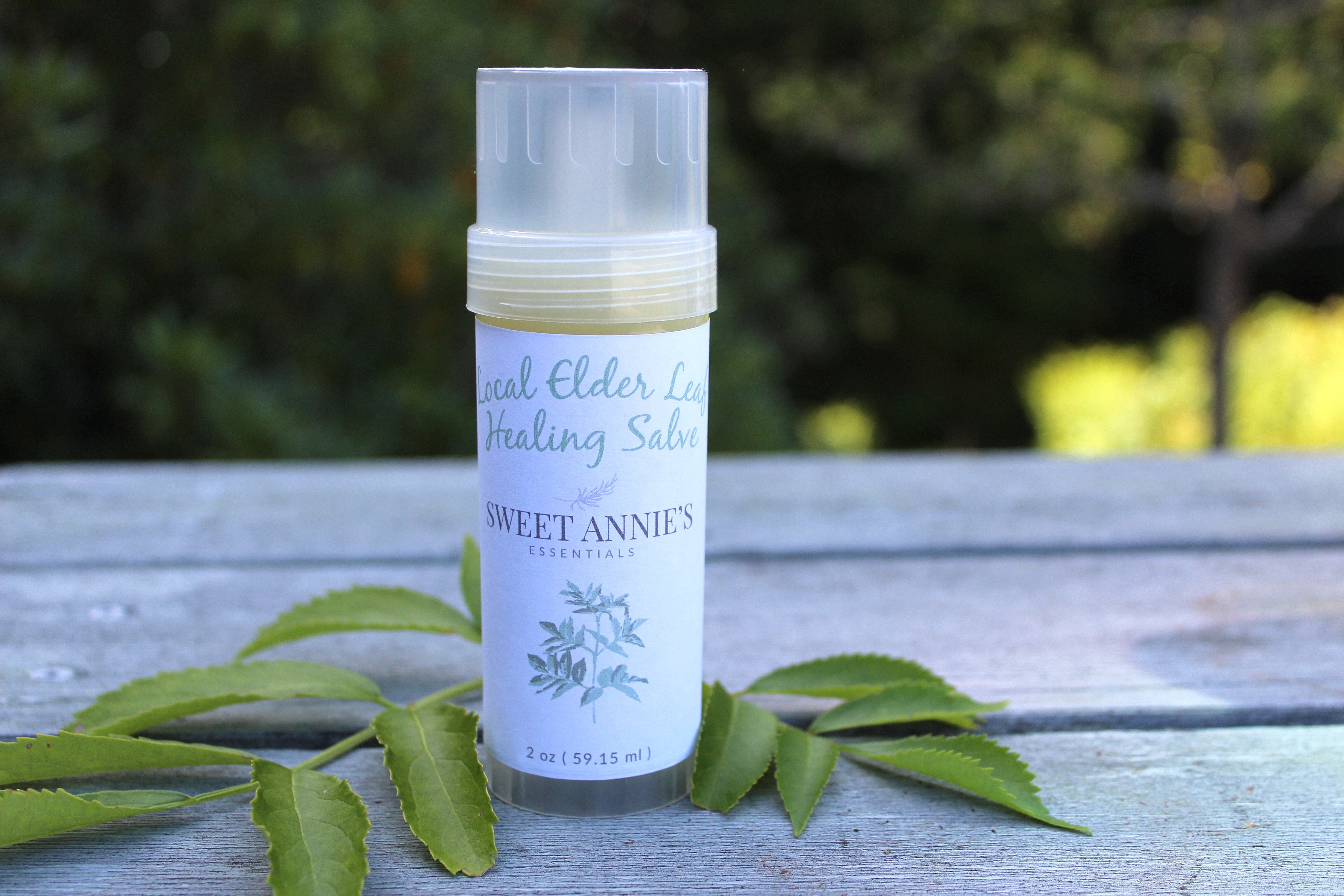 Local Elderleaf Healing Salve - 2 oz Stick