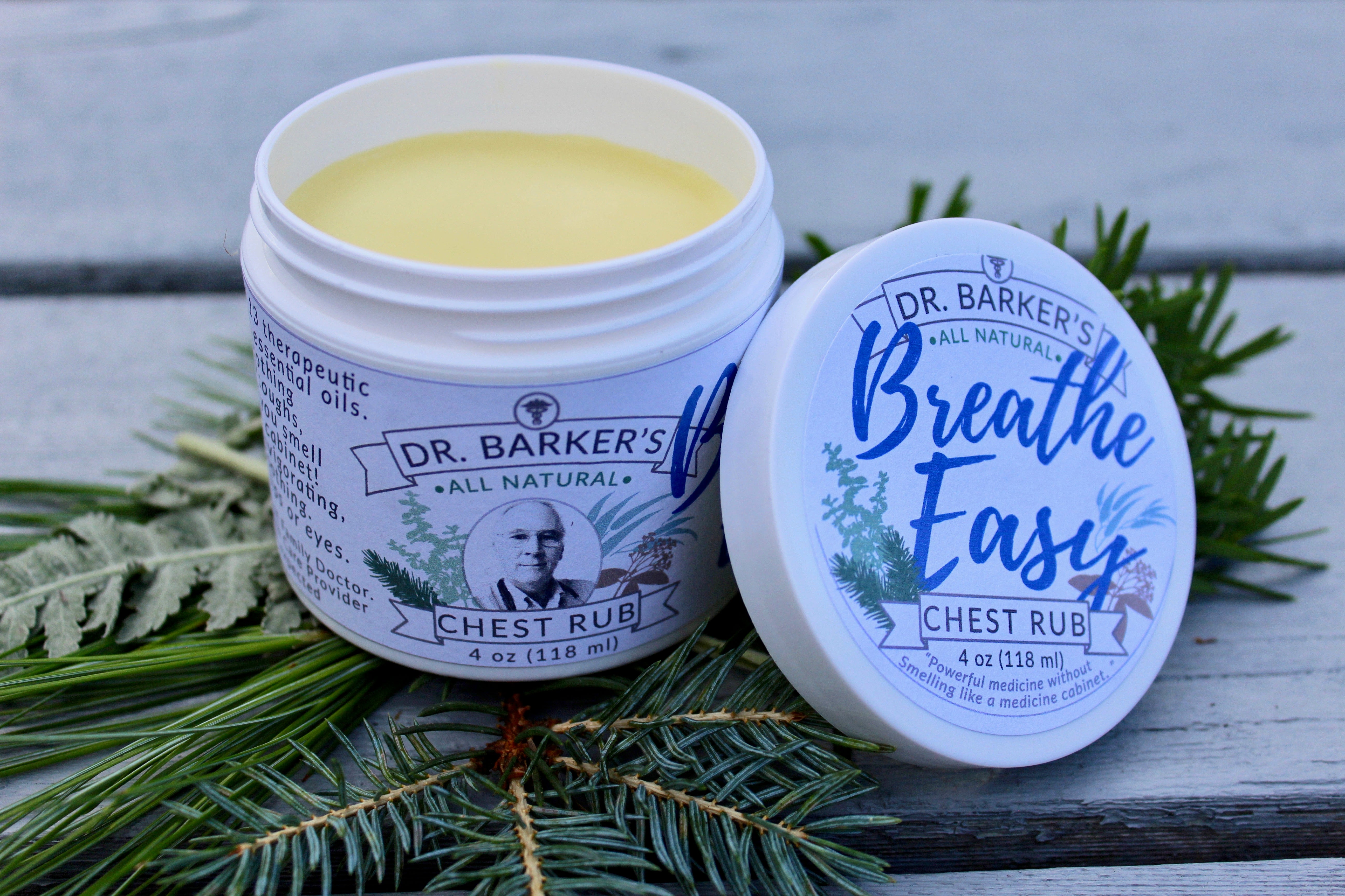 Dr. Barker's Breathe Easy Chest Rub